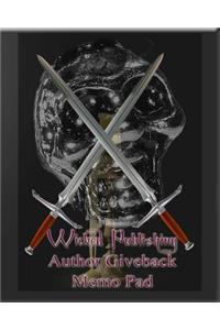 Wicked Publishing Author Giveback Memo Pad