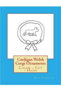 Cardigan Welsh Corgi Ornaments