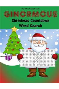 Ginormous Christmas Countdown Word Search