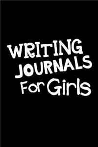 Writing Journals For Girls