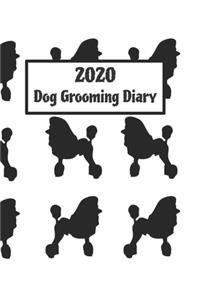 2020 Dog grooming appointment diary - for professional dog groomers