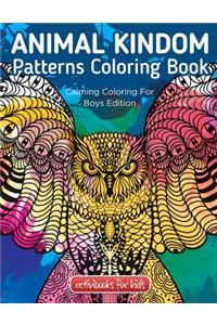 Animal Kingdom Patterns Coloring Book