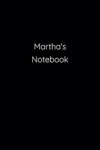 Martha's Notebook