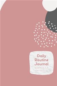 Daily Routine Journal