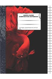 Graph Paper Composition Notebook