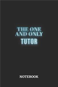 The One And Only Tutor Notebook