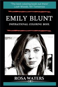 Emily Blunt Inspirational Coloring Book