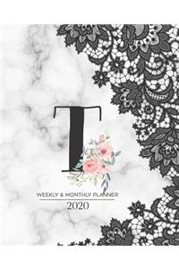 Weekly & Monthly Planner 2020 T