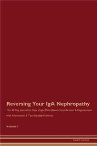 Reversing Your IgA Nephropathy