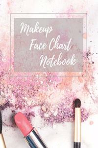 Makeup Face Chart Notebook