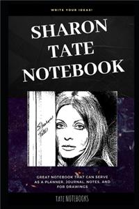 Sharon Tate Notebook