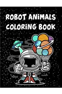 Robot Animals Coloring Book