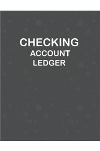 Checking Account Ledger