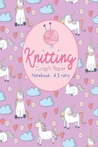 Knitting Graph Paper Notebook - 4