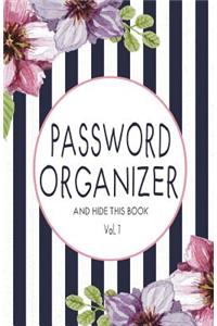 Password Organizer And Hide This Book