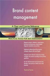 Brand content management