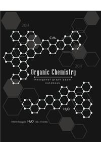 Organic Chemistry Hexagonal Graph Paper Notebook