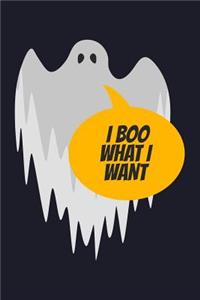 I Boo What I Want