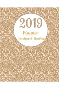 2019 Planner Weekly and Monthly