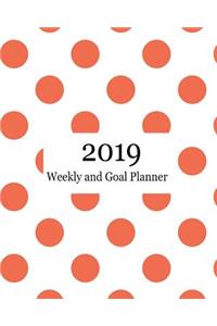 2019 Weekly and Goal Planner