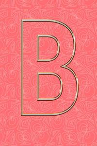 B