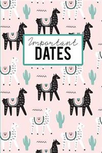 Important Dates