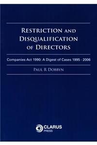 Restriction and Disqualification of Directors