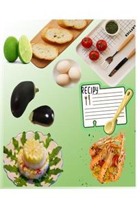 recipe(Blank Cookbook Recipes & Note, Cooking Gifts )