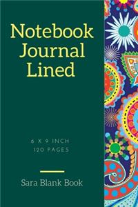 Notebook Journal Lined