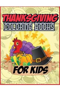 Thanksgiving Coloring Books for Kids