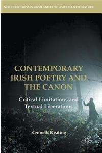 Contemporary Irish Poetry and the Canon