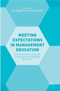 Meeting Expectations in Management Education