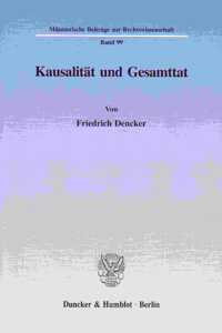 Kausalitat Und Gesamttat