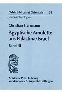 Agyptische Amulette Aus Palastina/Israel