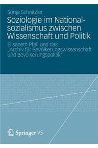 Soziologie Im Nationalsozialismus Zwischen Wissenschaft Und Politik