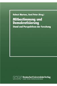 Mitbestimmung Und Demokratisierung