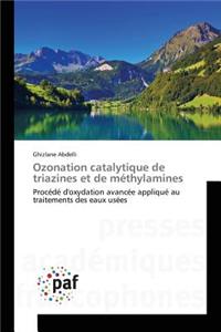 Ozonation Catalytique de Triazines Et de Méthylamines