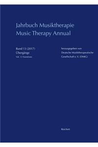 Jahrbuch Musiktherapie / Music Therapy Annual