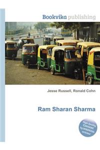 RAM Sharan Sharma