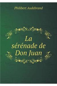 La sérénade de Don Juan
