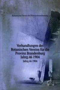 Verhandlungen des Botanischen Vereins fur die Provinz Brandenburg