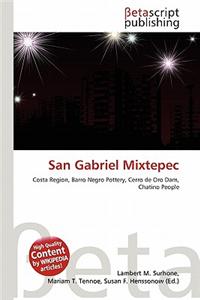 San Gabriel Mixtepec
