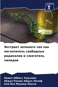 Экстракт зеленого чая как поглотитель сво
