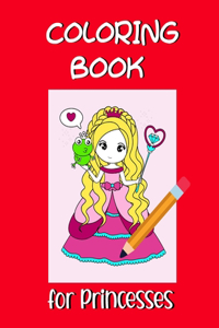 Coloring book for princesses