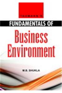 FUNDAMENTALS OF BUSINESS ENVIRONMENT