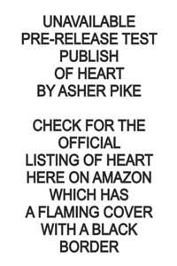HEART by Asher Pike