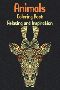 Animals - Coloring Book - Relaxing and Inspiration