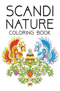 Scandi Nature Coloring Book