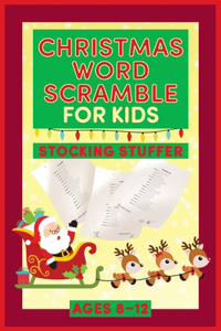 Christmas Word Scramble for Kids