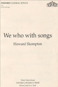 We who with songs